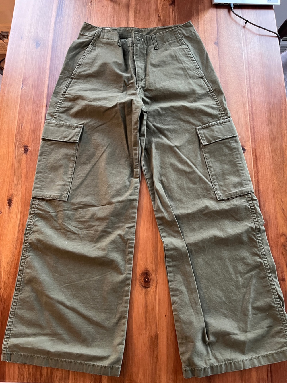 Levi's Olive Green Women's Cargo Trousers